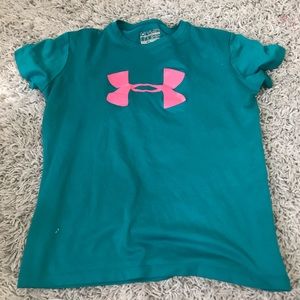 Blue under armour shirt